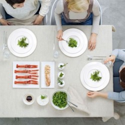 Prato De Sobremesa Com Rebordo Ø24Cm - À Table