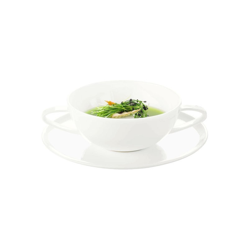 Chávena Para Sopa Com Pires