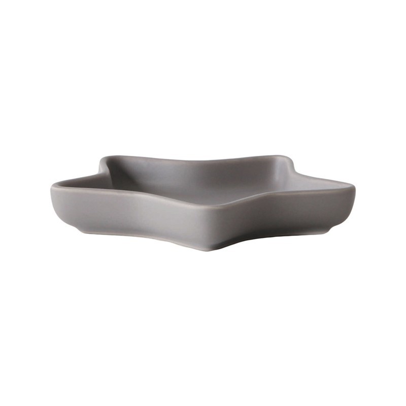 Star Plate Warm Grey ø12cm - X-mas Star Plate Warm Grey ø12cm - X-mas