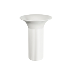 Vase White Ø15cm - Artea
