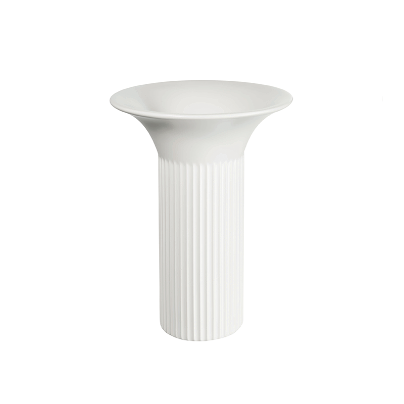 Florero Blanco Ø15cm - Artea