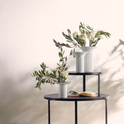 Vase White Ø15cm - Artea