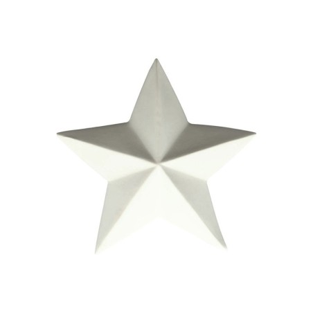 Decorative Star ø7,6cm White - Xmas