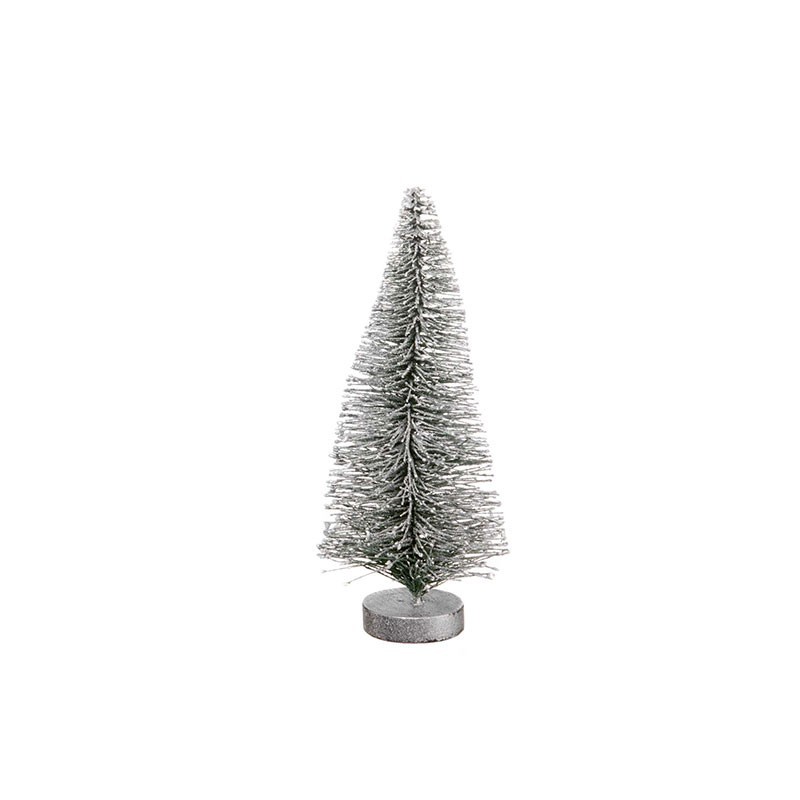 Decor Fir Tree 11,5cm - Deko Silver Decor Fir Tree 11,5cm - Deko Silver