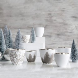 Decor Fir Tree 21cm - Deko Silver