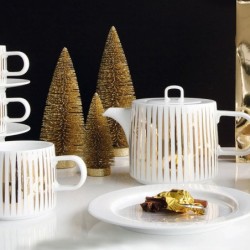 Decor Fir Tree 11,5cm - Deko Gold