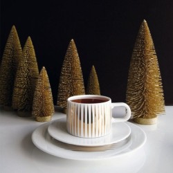 Decor Fir Tree 11,5cm - Deko Gold