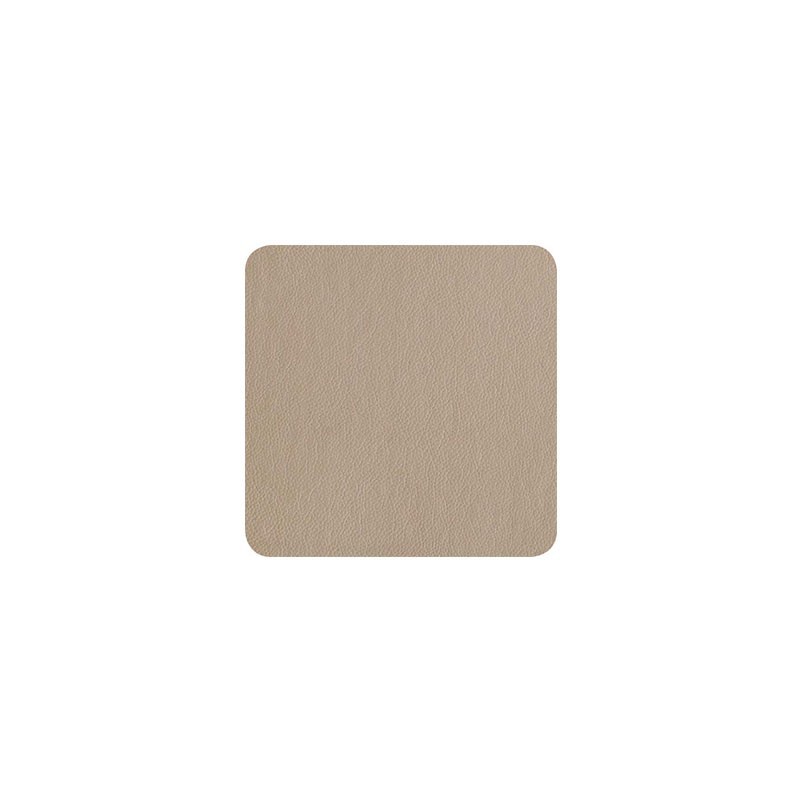 Set of 4 Coasters - Leder