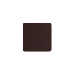 Conjunto de 4 Posavasos - Leder Chocolate