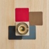 Conjunto de 4 Bases para Copos - Leder Cimento