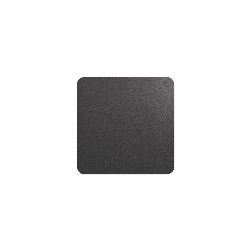 Set of 4 Coasters - Leder Basalt