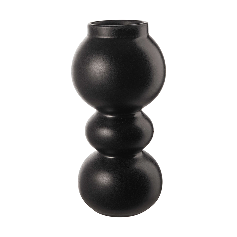 Vase 23,5cm Black - Como Vase 23,5cm Black - Como