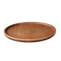 Wooden Plate ø30cm - Wood