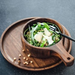 Wooden Plate ø15cm - Wood