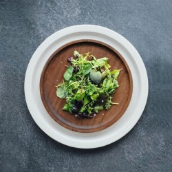 Wooden Plate ø15cm - Wood