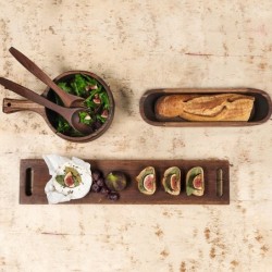 Salad Server Set 30cm – Wood