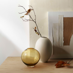 Florero Ámbar Ø17,5cm - Mara