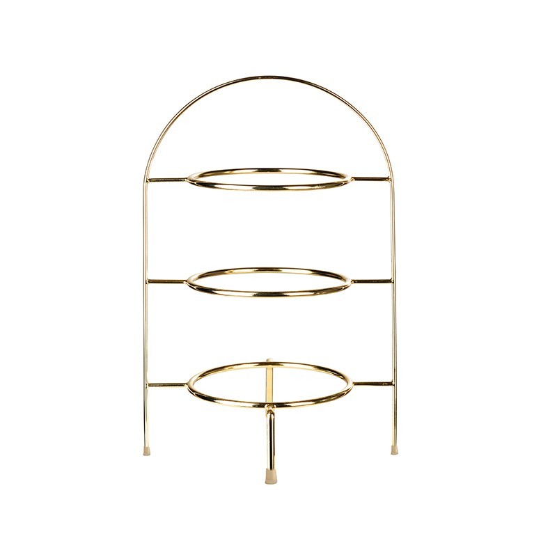 Étagere de 3 Níveis Dourado 36,5Cm Étagere de 3 Níveis Dourado 36,5Cm