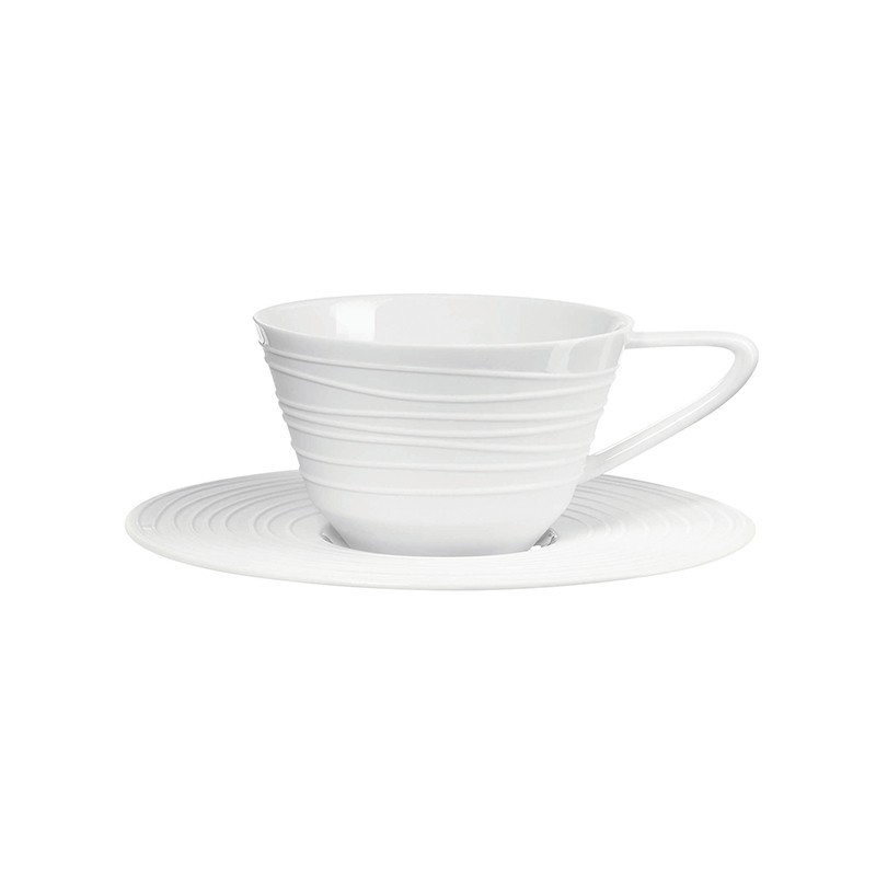 espressocup with saucer relief con d. 8 espressocup with saucer relief con d. 8
