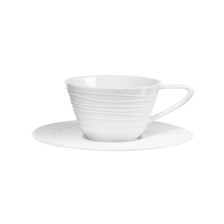 espressocup with saucer relief con d. 8