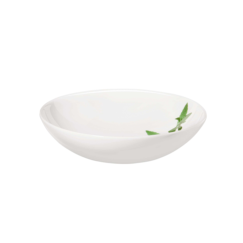 Soup Plate Ø21,5cm - Leaves Soup Plate Ø21,5cm - Leaves