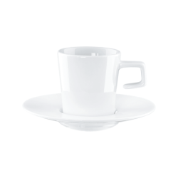 Cappuccino cup  with saucer 0,18l white