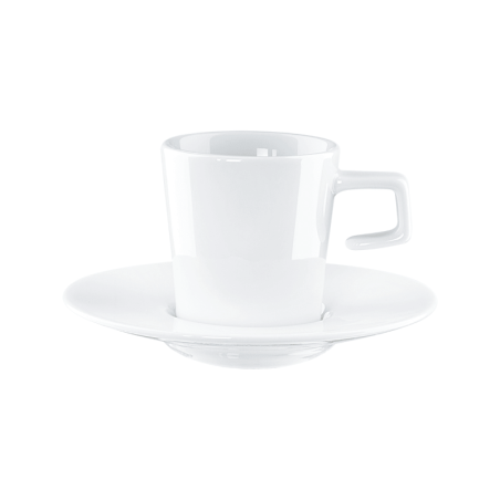 Cappuccino cup  with saucer 0,18l white