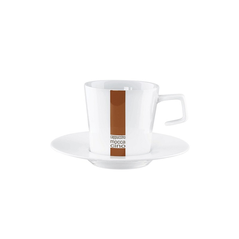 Cappuccino cup  with saucer 0,18l white