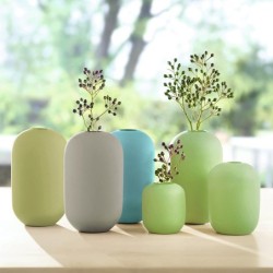 vase, lime