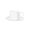 Cup with Saucer - Muga White