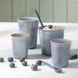 Cappuccino Cup Ø8cm Blue - Coppetta