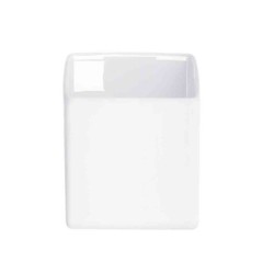 Planter 6cm White - Cube