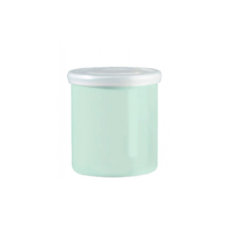 jar, jade, with plastic lid *d. 9,5 cm jar, jade, with plastic lid *d. 9,5 cm