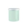 jar, jade, with plastic lid *d. 9,5 cm