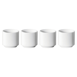 set of 4 mini snack bowl, porcelai d. 6