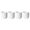 set of 4 mini snack bowl, porcelai d. 6
