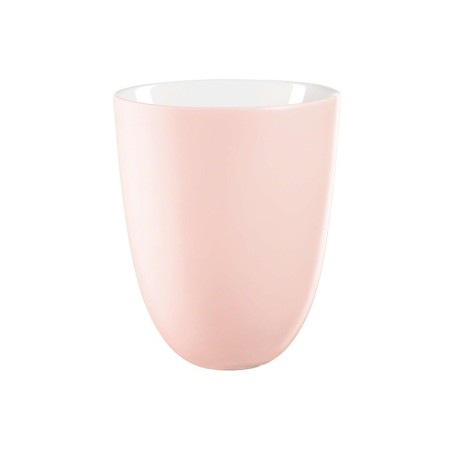 vase, powder pink *22,5 x 16 cm, h. 28 c