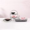 Tabuleiro com Estrutura de Metal 30x21cm - Terrazzo