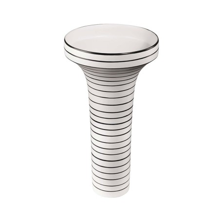 Vase With Stripes ø28Cm - Okapi