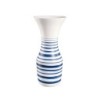 Vase Blue Stripes Ø25/16cm – Okapi