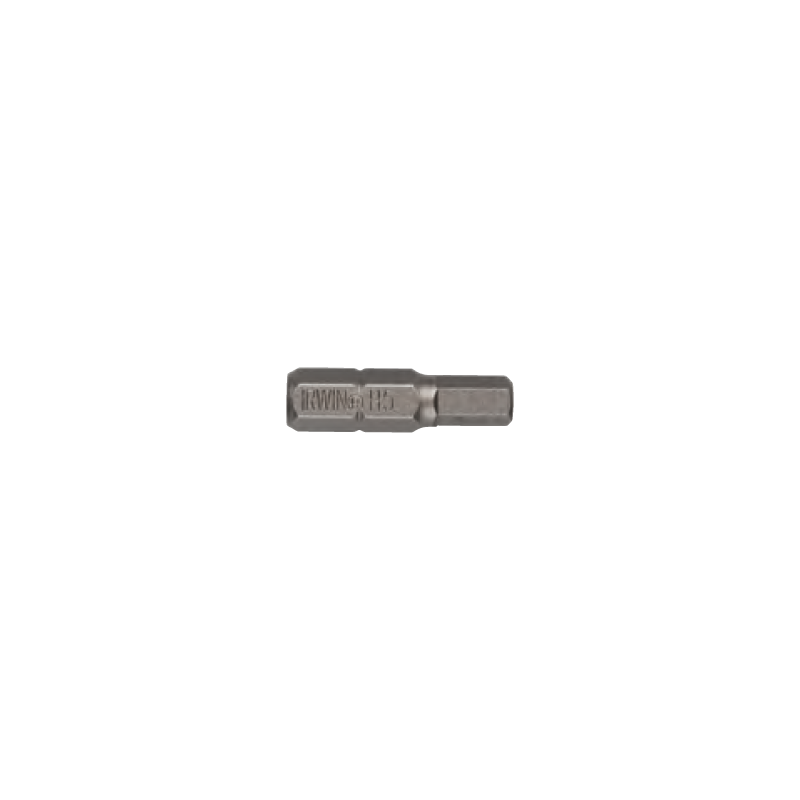 IRWIN Hexagonal Insert Bit 3 mm Ø6,35 mmx25 mm (10un.) IRWIN Hexagonal Insert Bit 3 mm Ø6,35 mmx25 mm (10un.)