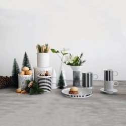 Vase Stripes ø10,6cm - New Memphis