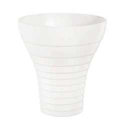 Vase 26cm White - Steps