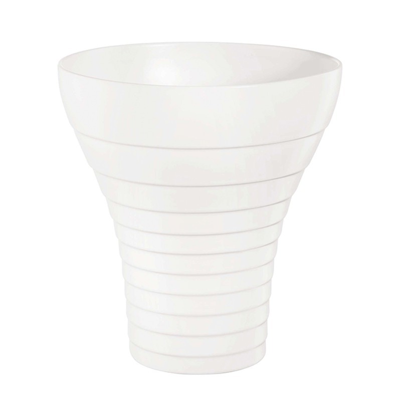 Vase 26cm White - Steps