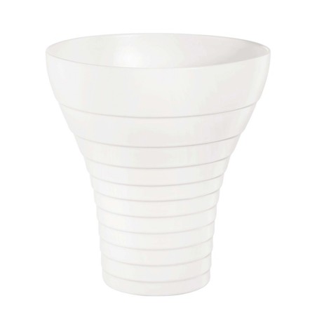 Vase 26cm White - Steps