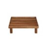 Square Tray with Feet 25cm – Wood