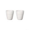 Conj. 2 Copos Térmicos Espresso Twist Branco - Thermo