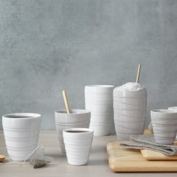 Juego 2 Vasos Termicos Espresso Twist Blanco - Thermo