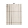 Kitchen Towel 50x70cm Ecru Checked - Textile