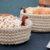 Crochet Basket Ø20cm Sencha - Coppa
